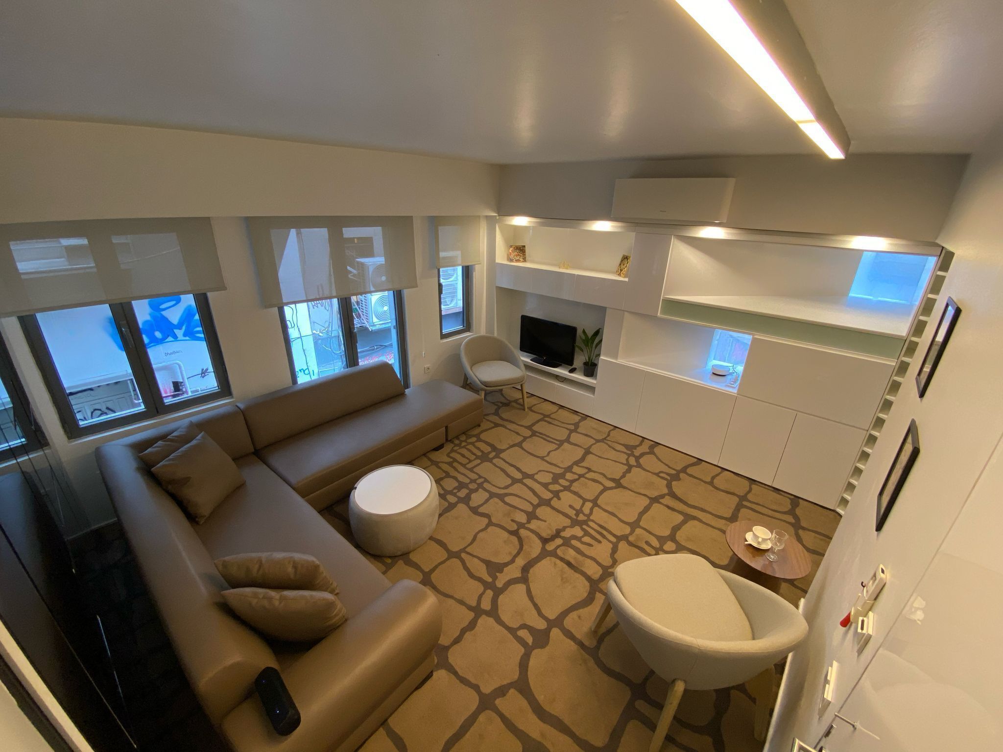 Perhehuoneisto | Oleskelualue | LCD-televisio