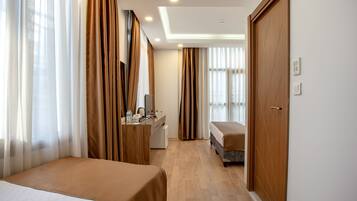 Premium bedding, minibar, in-room safe, desk