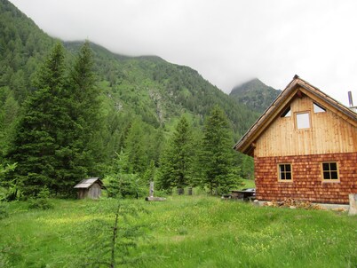 Preberhütte in Prebertal lies at 1500 meters above sea level