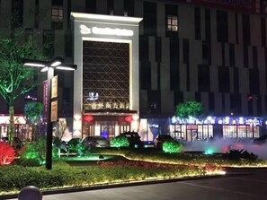 Front of property – evening/night