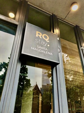 Façade de l’hébergement