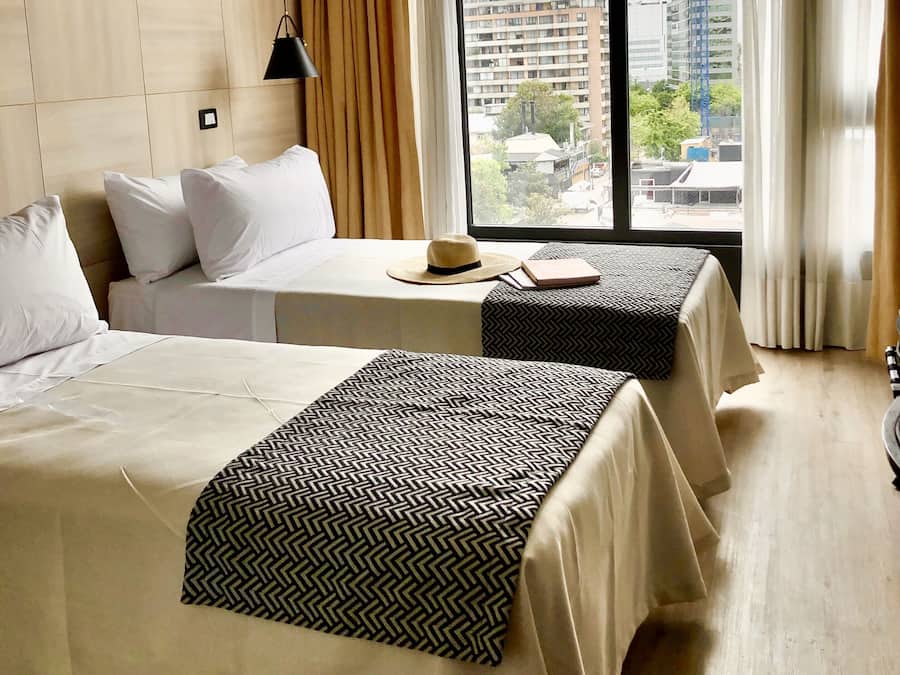 In-room safe, desk, laptop workspace, soundproofing