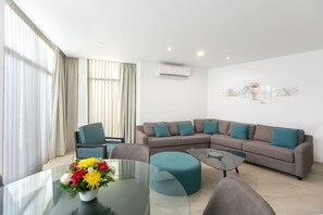 Familienapartment | Wohnzimmer