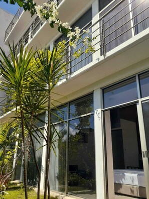 Fassade der Unterkunft