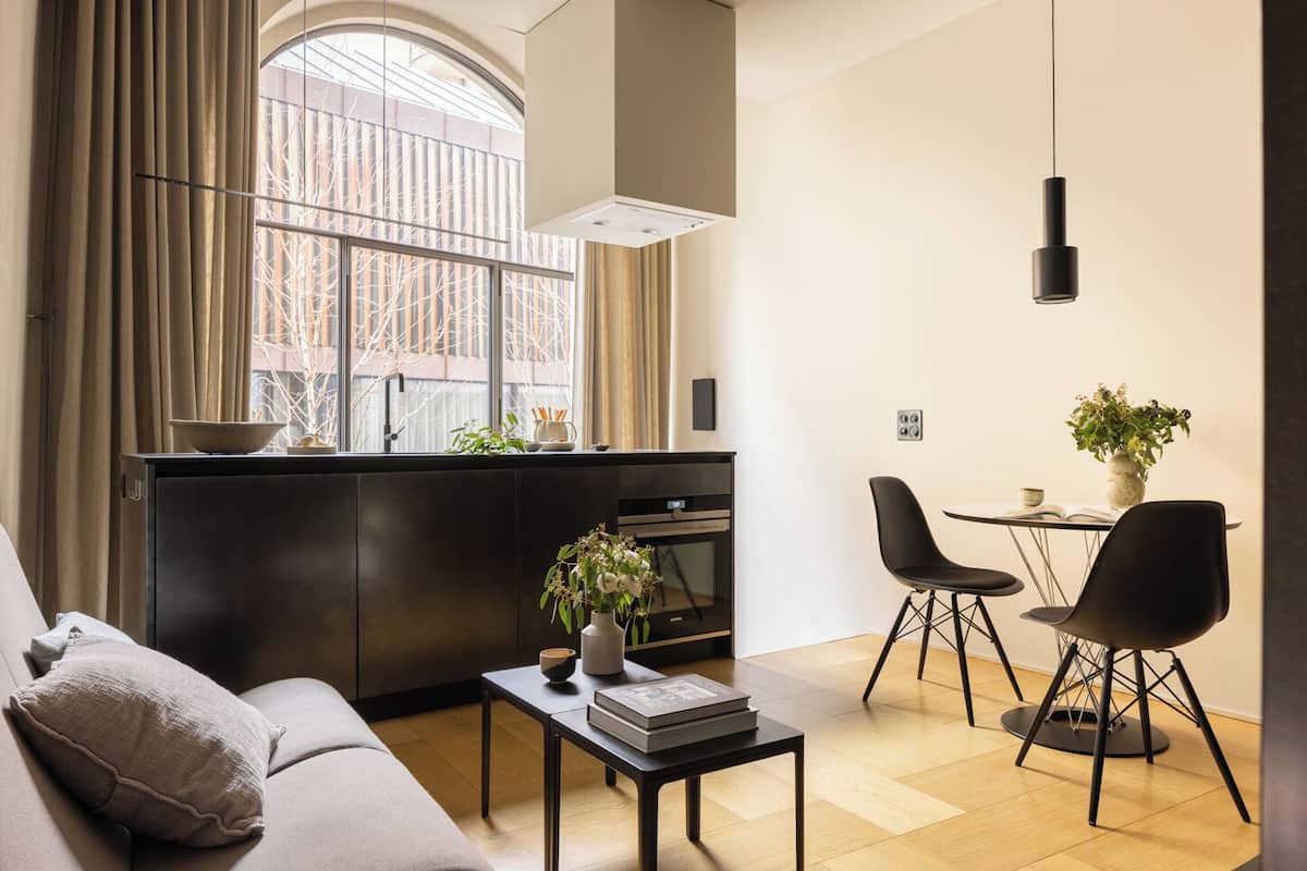 스튜디오, 마당 | 전용 주방 | 대용량 냉장고, 전자레인지, 오븐, 쿡탑