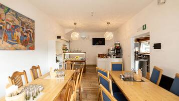 Daily buffet breakfast (EUR 12 per person)