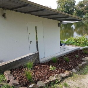 Framhlið gististaðar