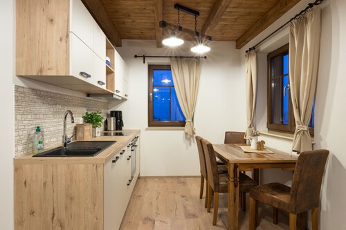 Modern and rustic holiday house