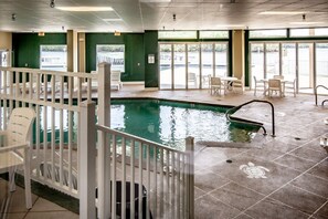 Indoor pool, outdoor pool