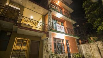 Front of property – evening/night