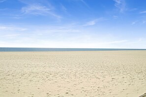 On the beach