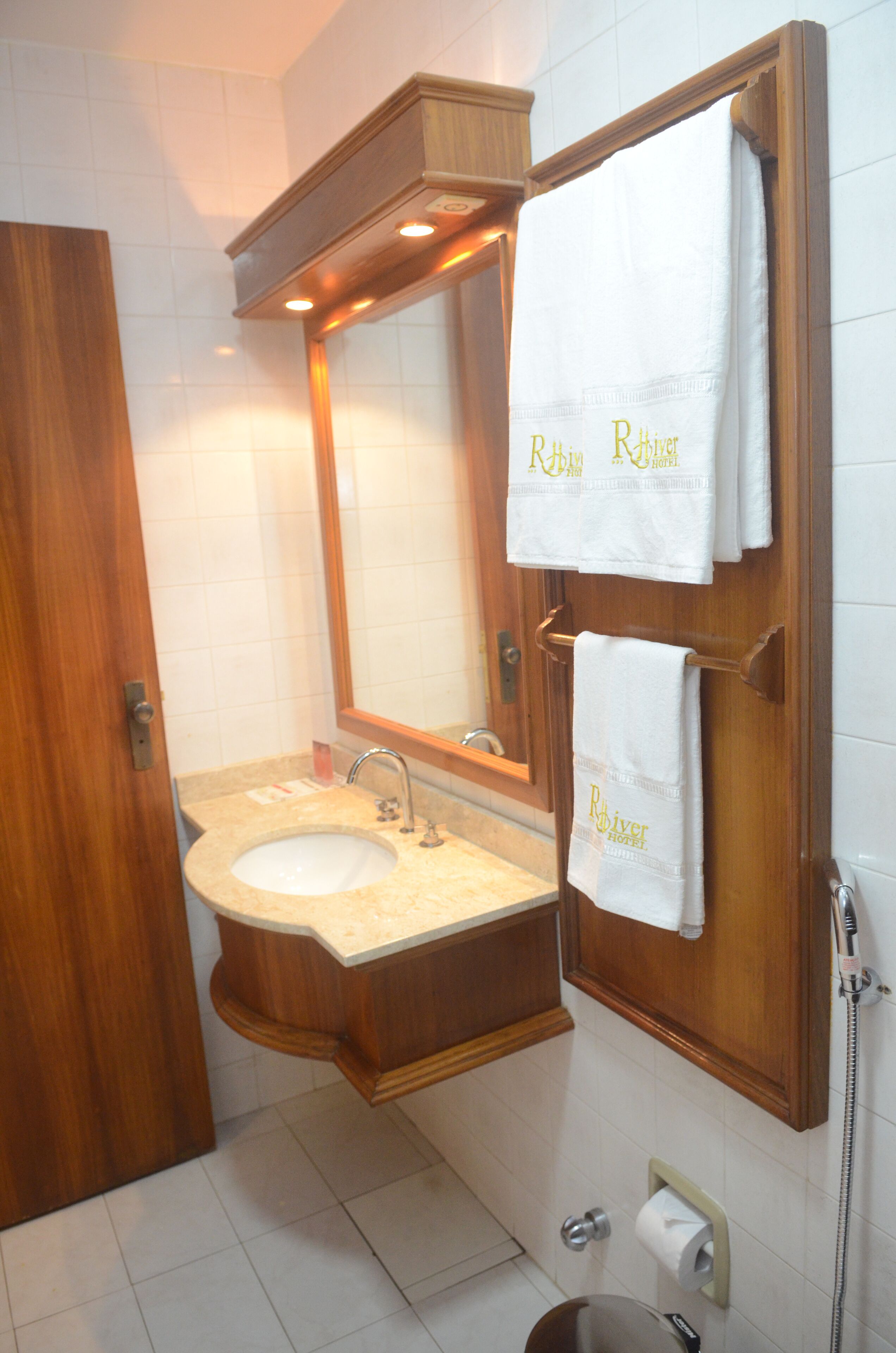 luxury room | bathroom | shower, rainfall showerhead, towels