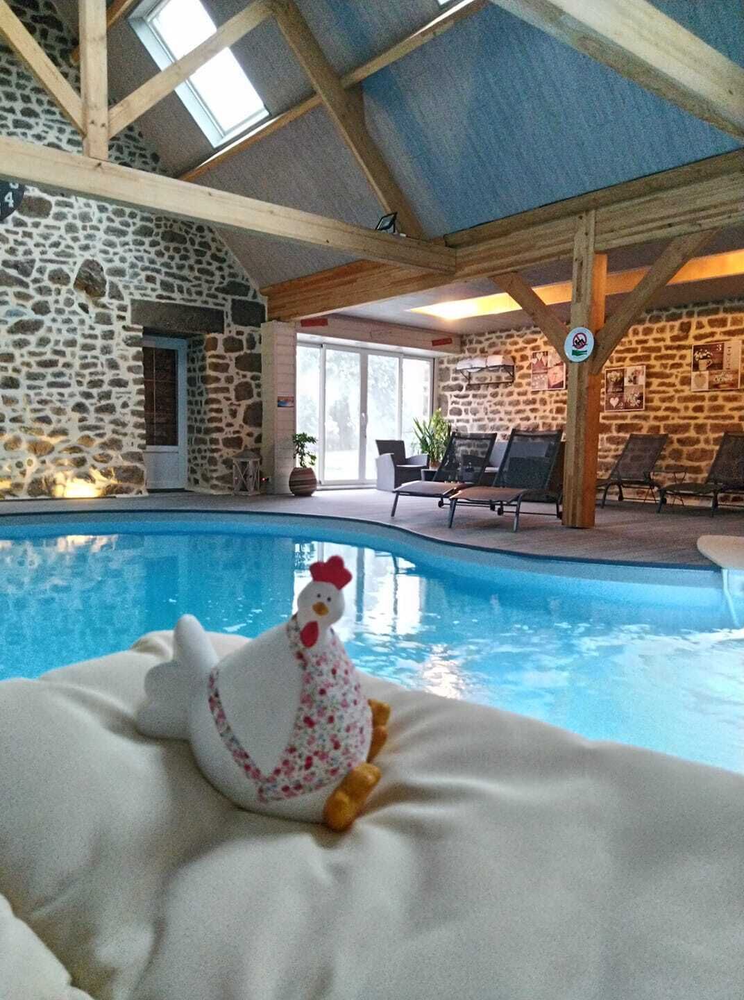 Piscine couverte, piscine chauffée