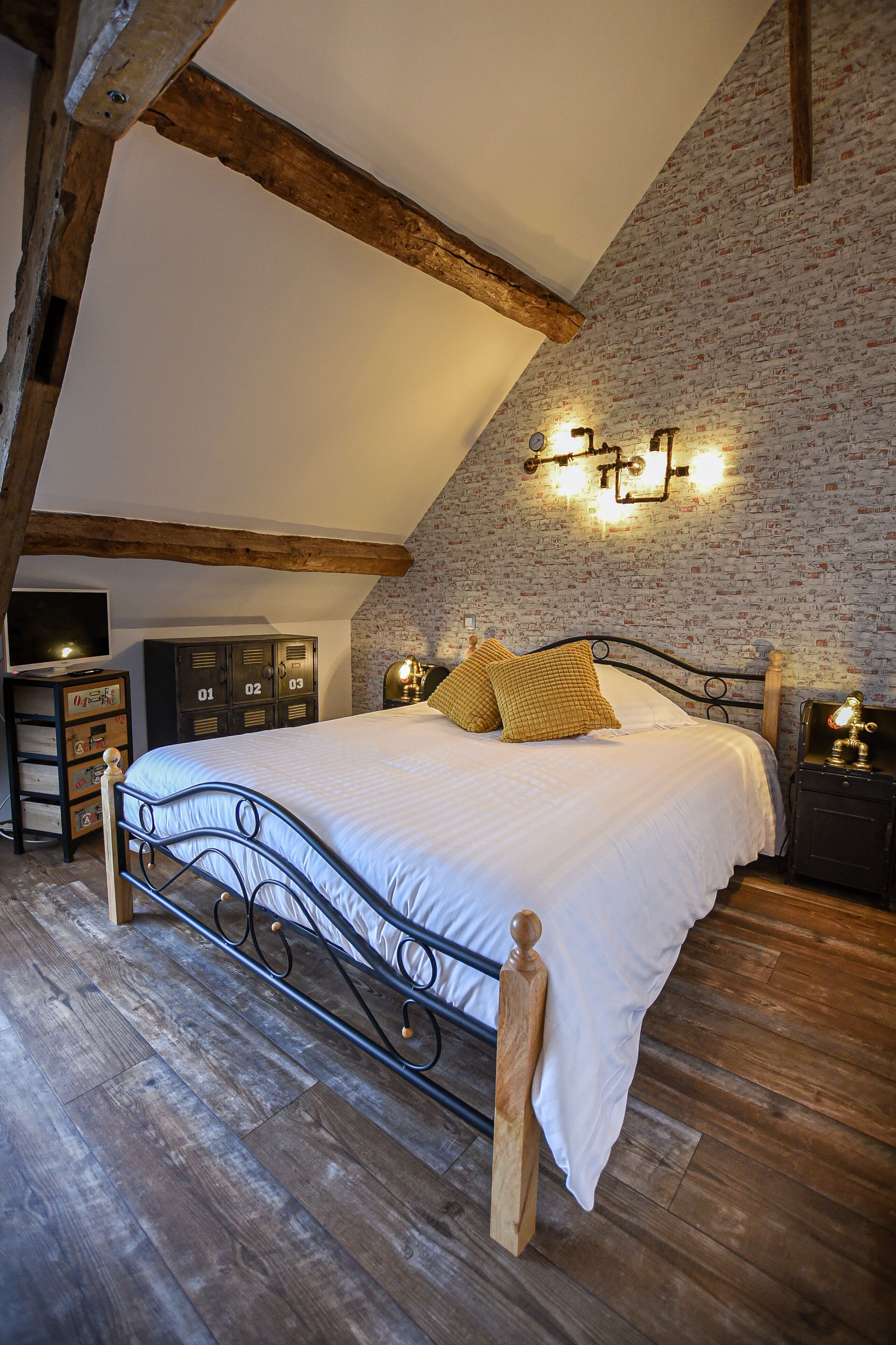 1 chambre, Wi-Fi gratuit, draps fournis