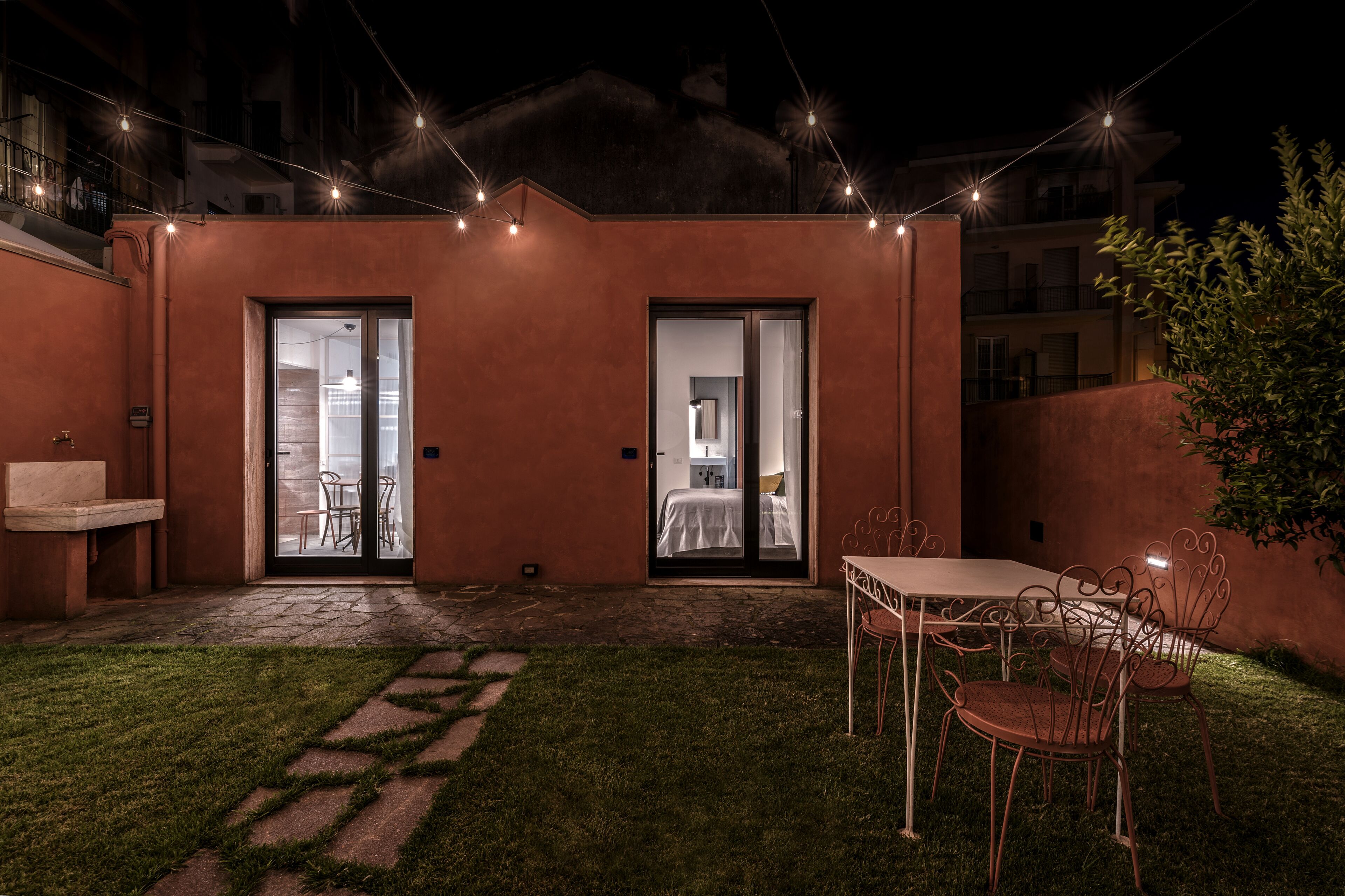 Blick auf den Garten