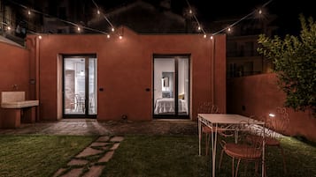 Blick auf den Garten