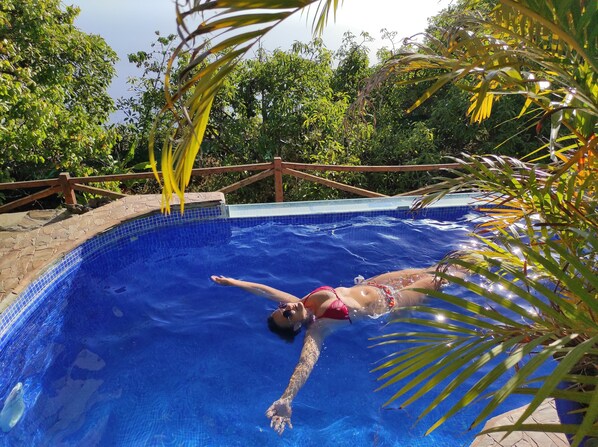 Alberca al aire libre 