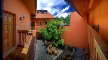 Chambre Double, balcon
