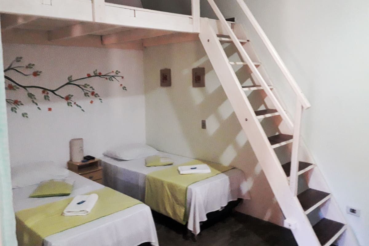 Vierbettzimmer, Balkon, Zwischengeschoss