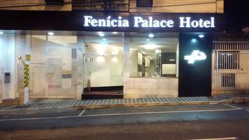 Front of property - evening/night