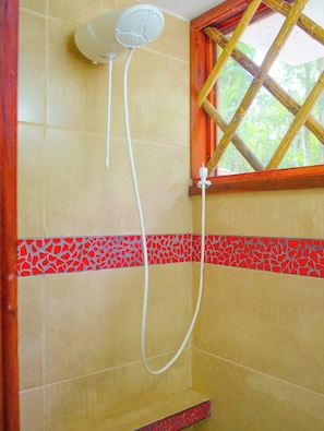Shower, towels