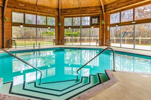 Una piscina techada