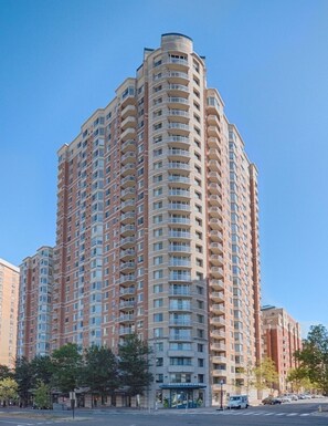 Majoituspaikan julkisivu