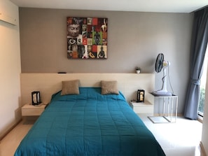 Departamento estándar | 1 habitación, ropa de cama de alta calidad y camas con pillow-top 