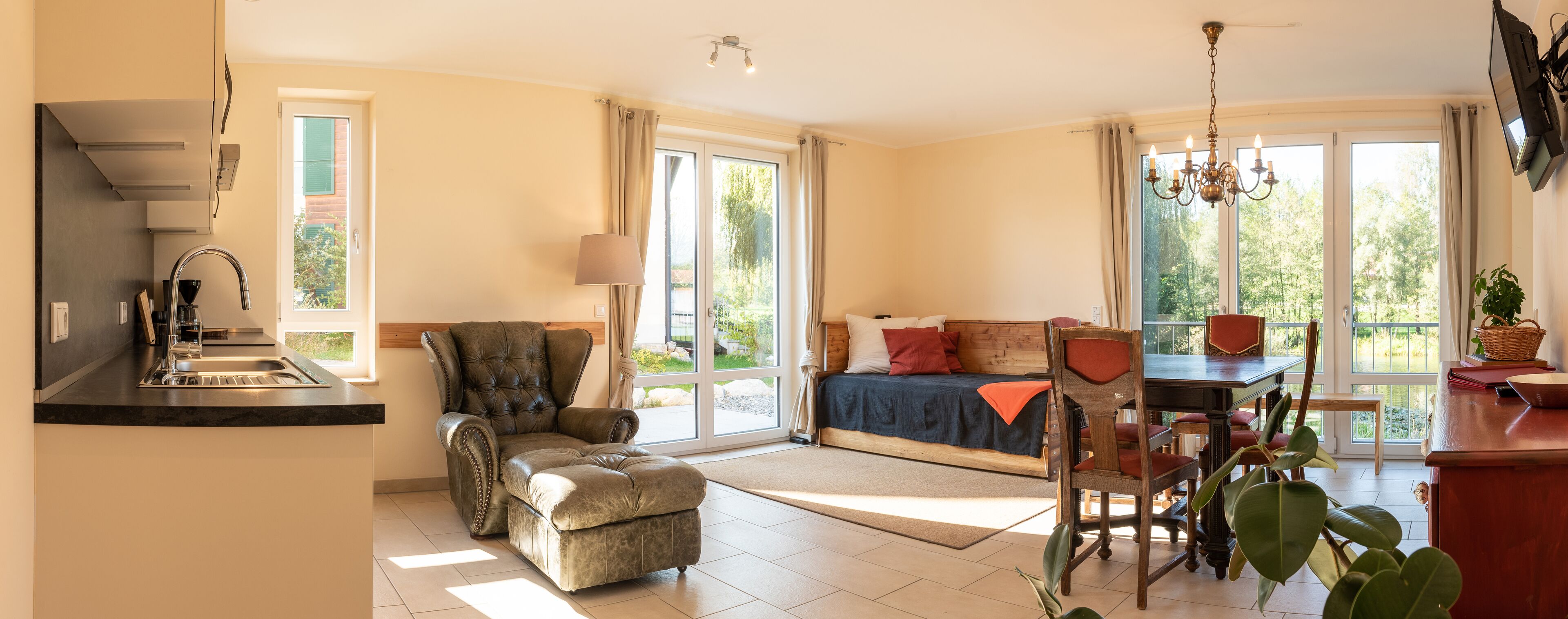 Apartment on the horse farm!