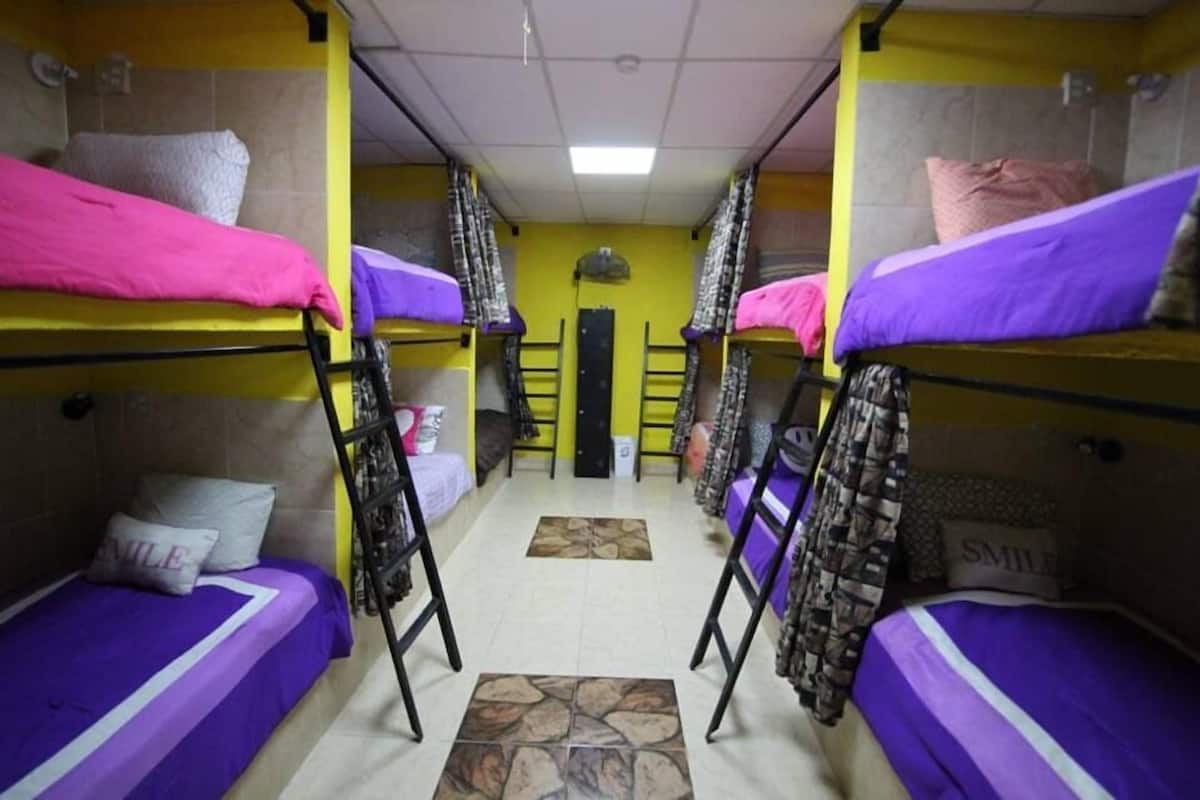 Shared Dormitory, 12 Beds, Mix Dorm | 1 camera, ferro/asse da stiro, Wi-Fi gratuito, lenzuola