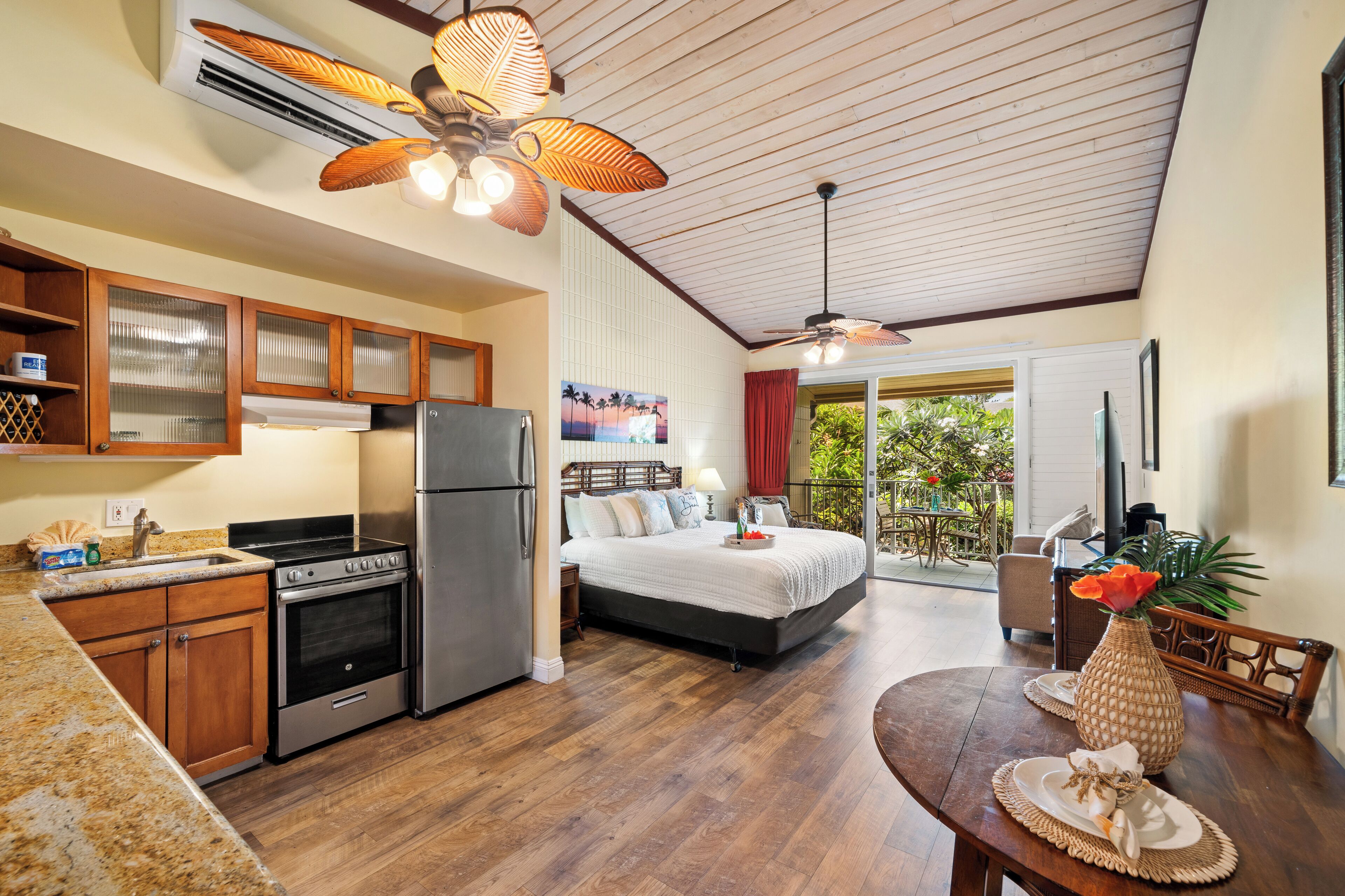 Garden View Second Floor Studio At Napili Shores  Steps To Napili Bay D229 - Napilia Beach, HI