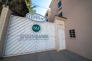 Façade de l’hébergement