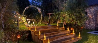 Gite 8à15p: idéal famille/ados/enfants, animaux acceptés,billard/babyfoot/balnéo