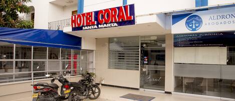 Fassade der Unterkunft