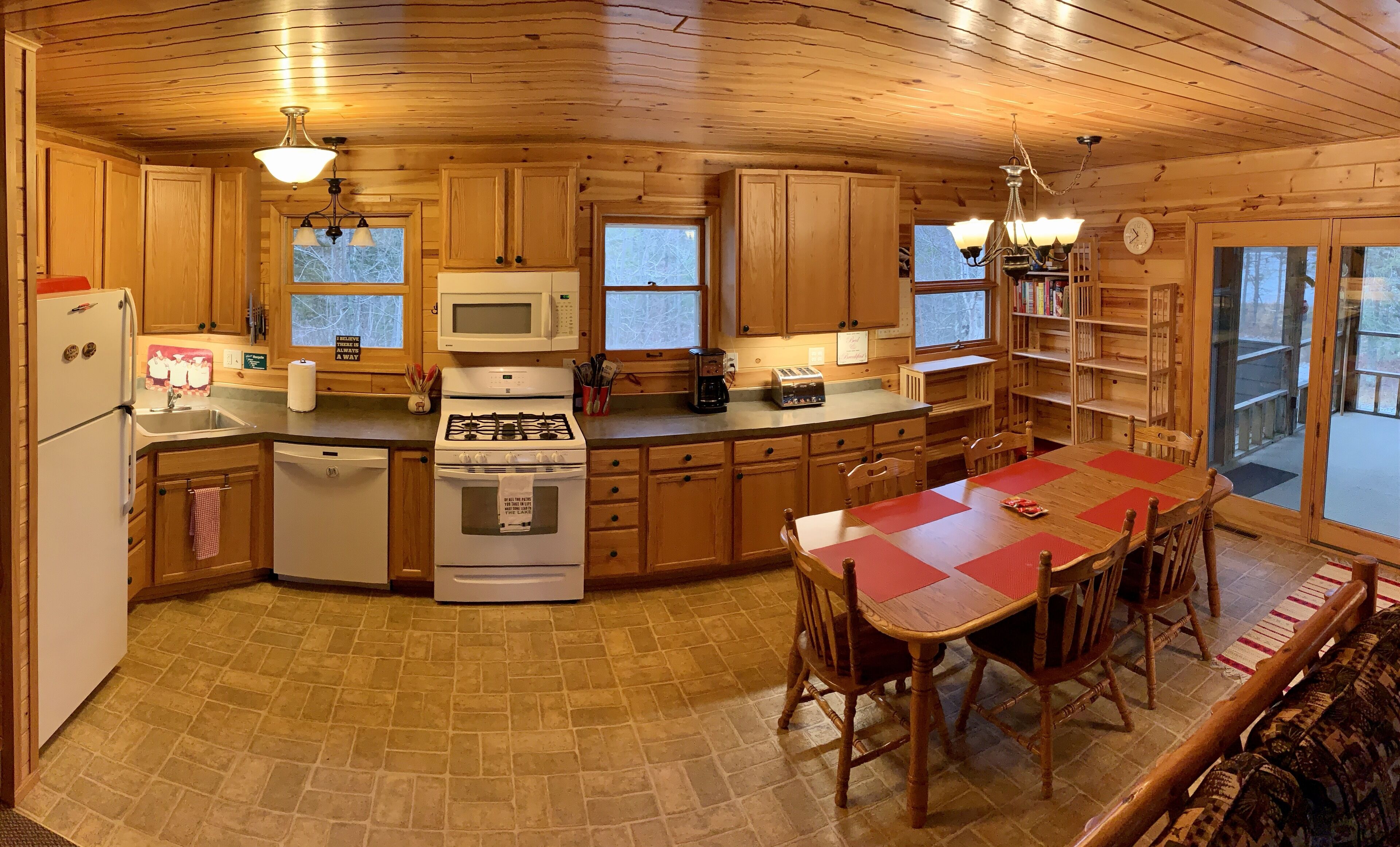 The Hideaway. A year-round private, secluded, quiet lake cabin on 25 acres.