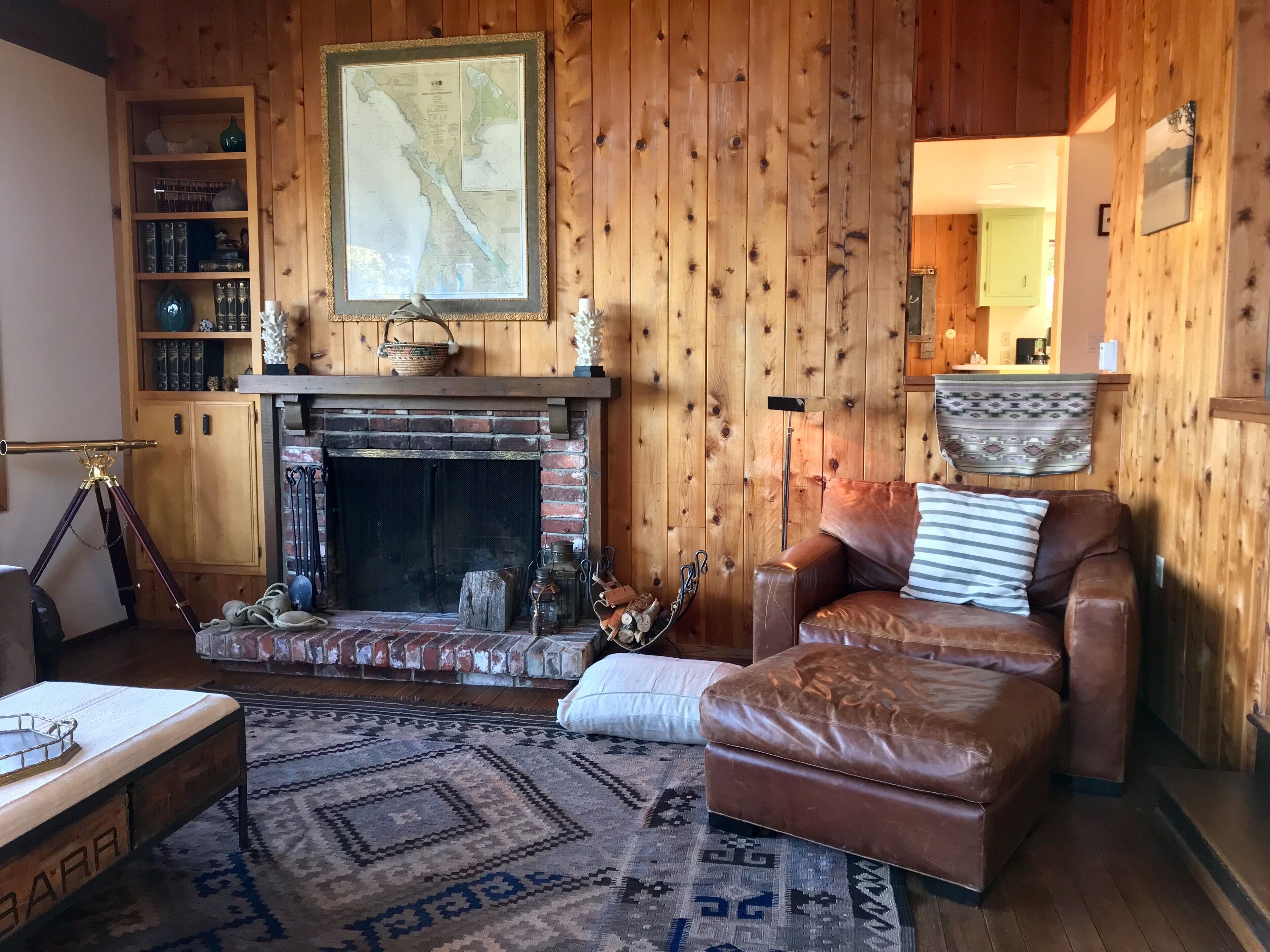 Inverness beach house overlooking Tomales Bay
