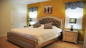 8 slaapkamers, een strijkplank/strijkijzer, wifi, beddengoed