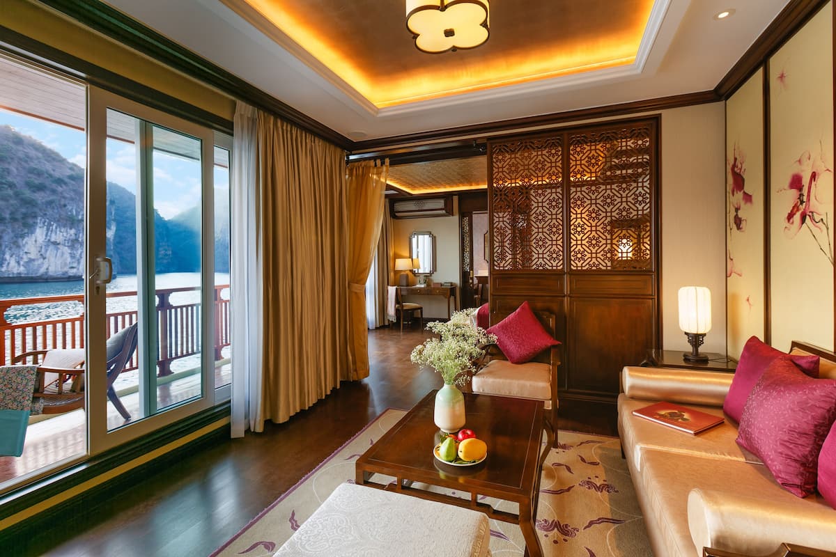 Suite Royal, 1 cama King size, vista al océano (Regency Suite (3D2N)) | 1 habitación, minibar y caja de seguridad en la habitación