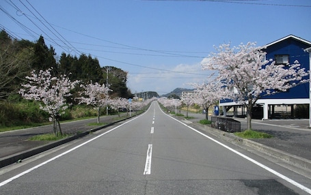 Onsite parking. 7 minutes on foot from Oita airport West / Kunisaki Ōita