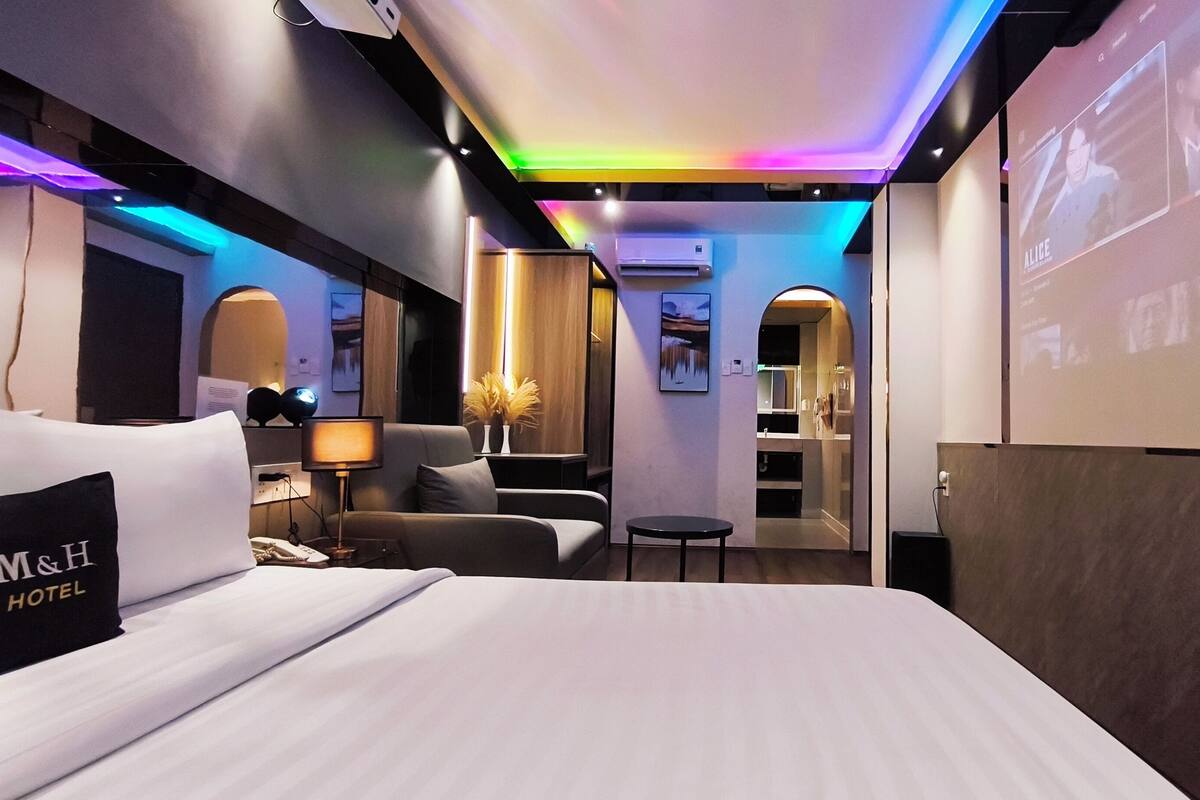 Studio Exécutif, 1 grand lit et 1 canapé-lit (Cinema) | Literie hypoallergénique, minibar, coffres-forts dans les chambres