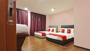 Suite Keluarga | 1 kamar tidur, brankas, meja kerja, dan setrika/meja setrika