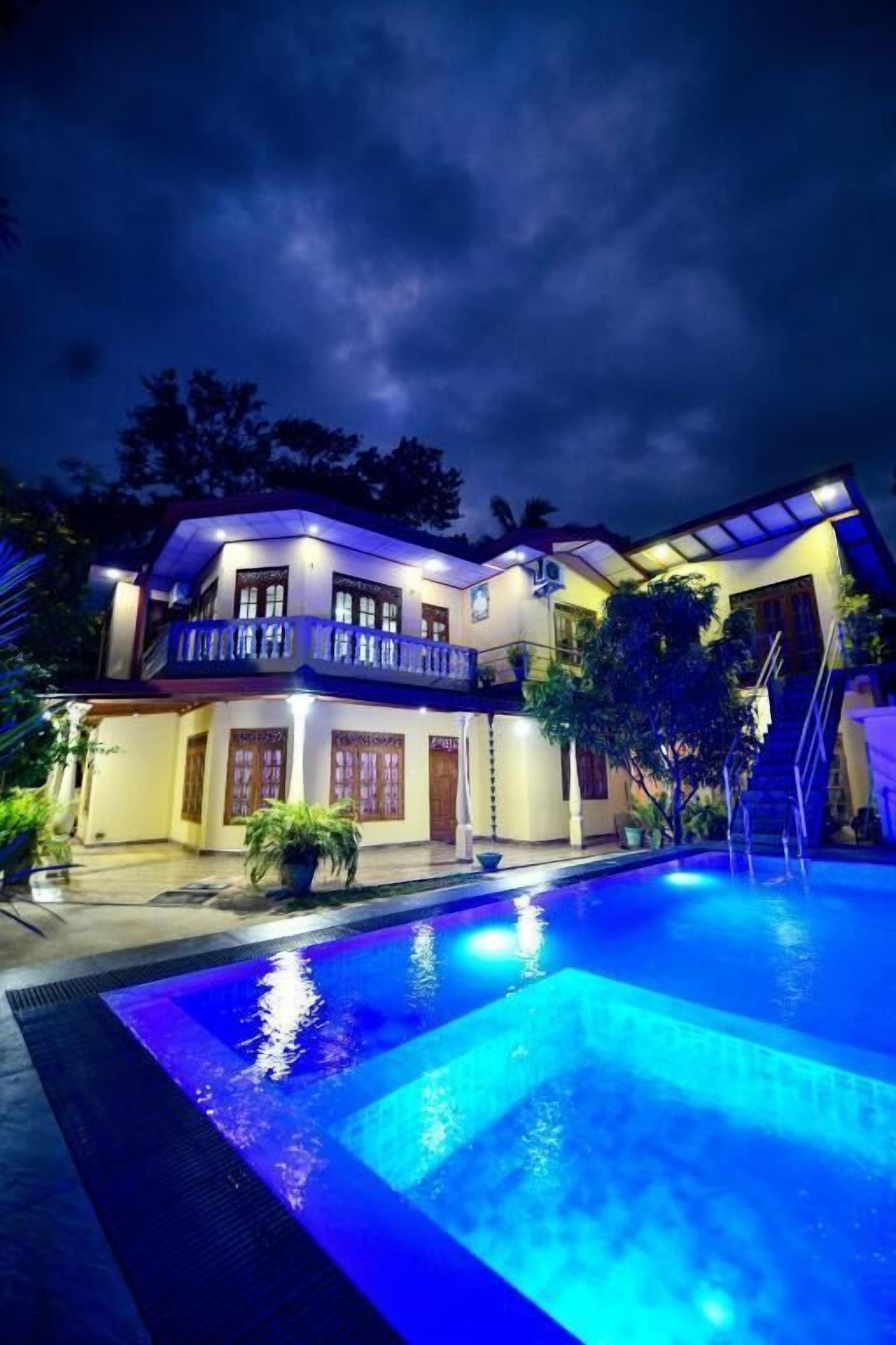 Fassade der Unterkunft