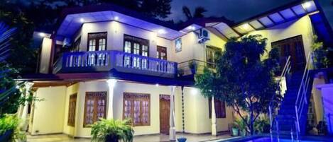 Fassade der Unterkunft