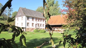 Fassade der Unterkunft