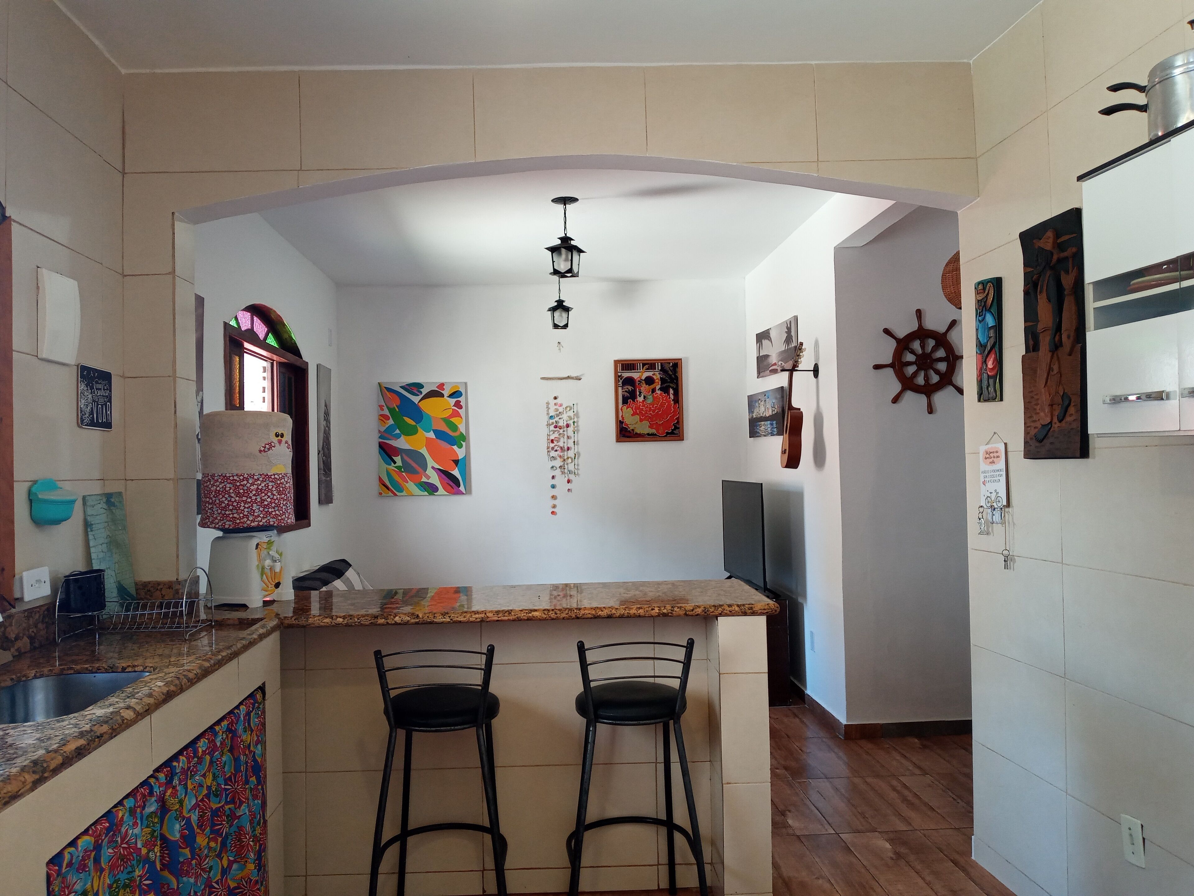 House lagoon sea Paraiso de Itapebussus