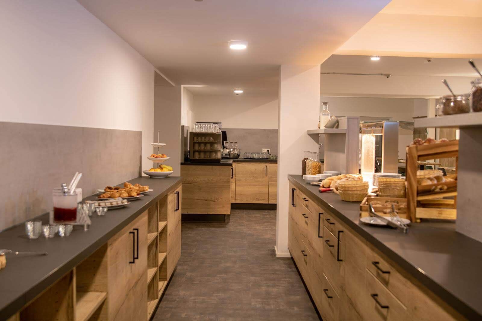 daily buffet breakfast (eur 10.50 per person)