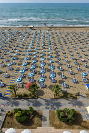 Blick von der Unterkunft