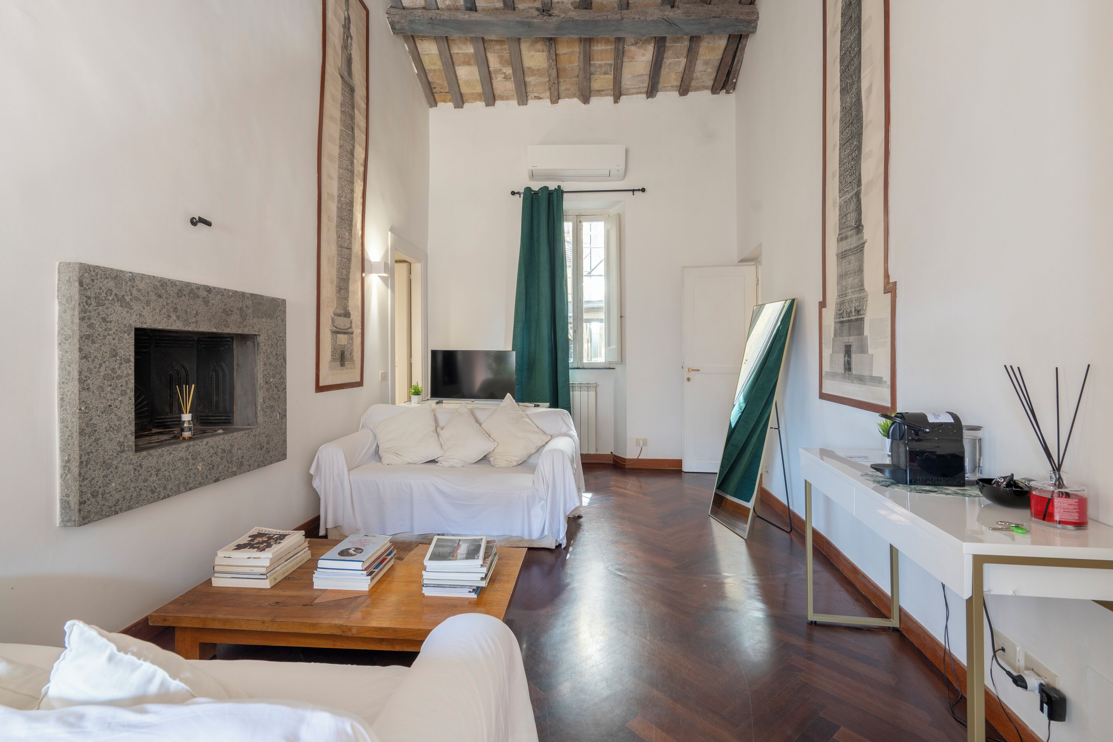 Appartement Deluxe, 2 chambres, dans les dépendances | Coin séjour