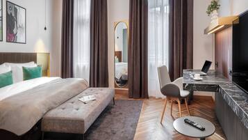 1 chambre, coffres-forts dans les chambres, décoration personnalisée