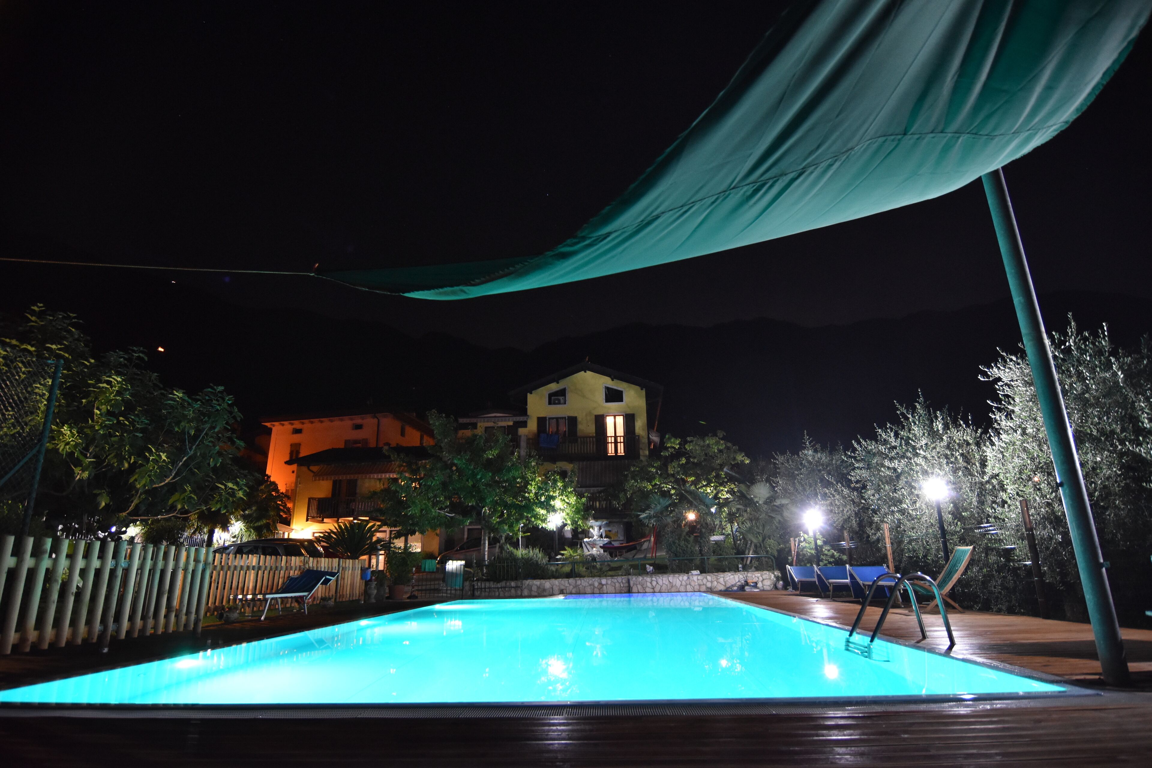 Seasonal outdoor pool